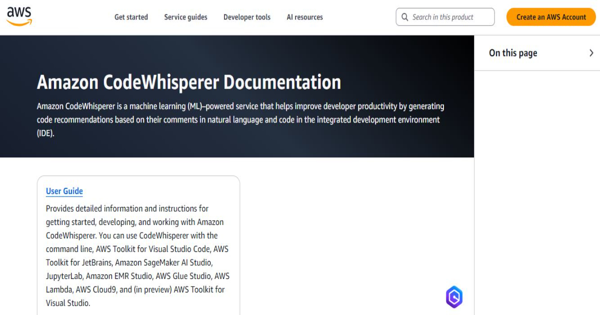 Amazon CodeWhisperer: Top 15 Must-Have AI Coding Agents for Vibe Coders in 2025