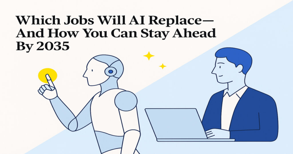 Which Jobs Will AI Replace—and How You Can Stay Ahead by 2035